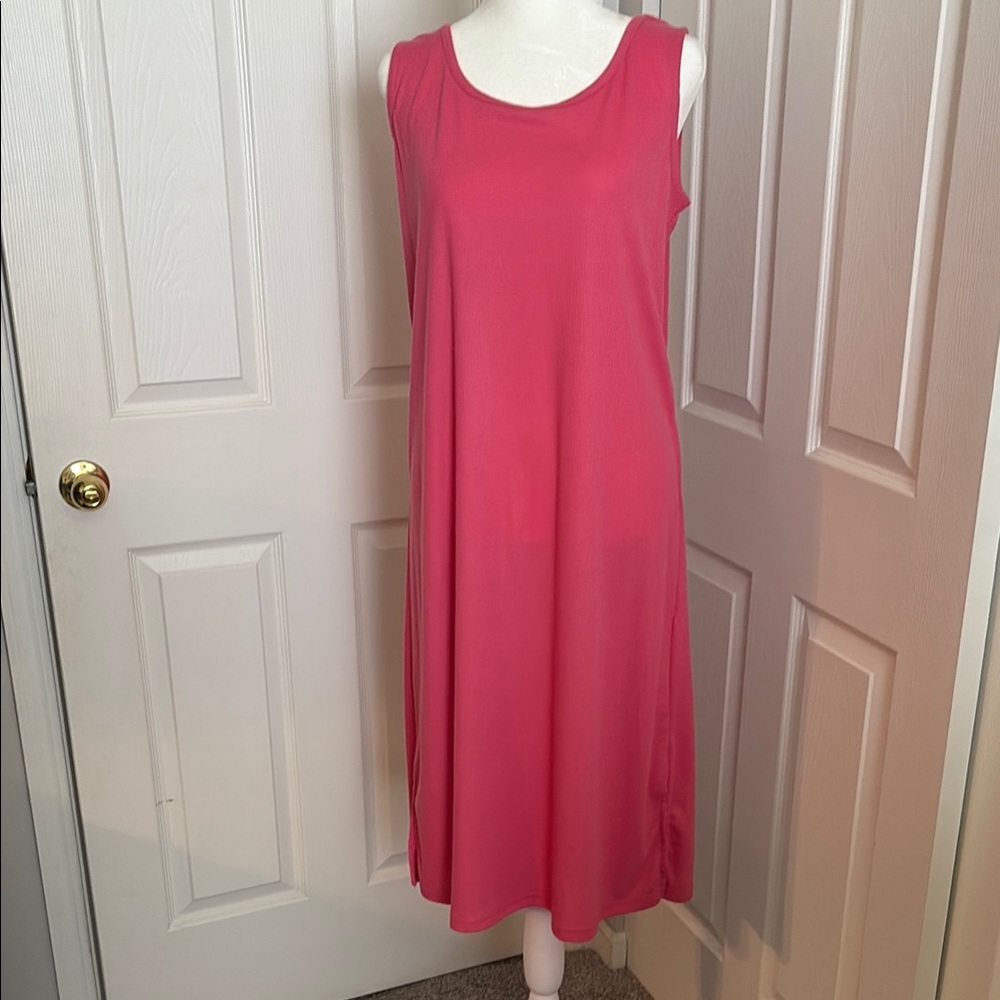Muk Luks Pink Sleeveless Dress